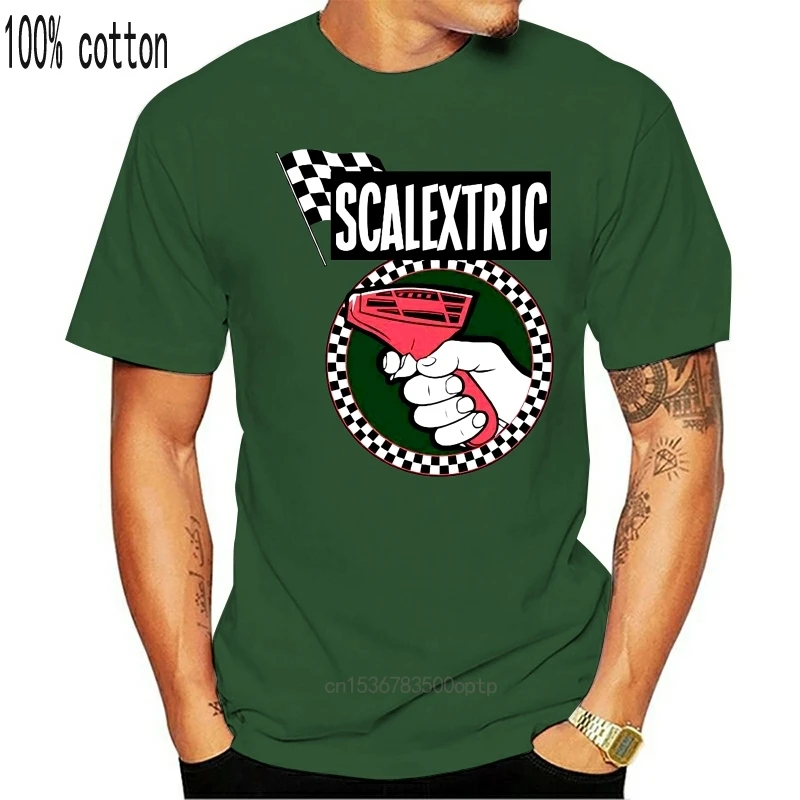 Scalextric Radič Retro Pánske T-Shirt Prispôsobiť Tee Tričko