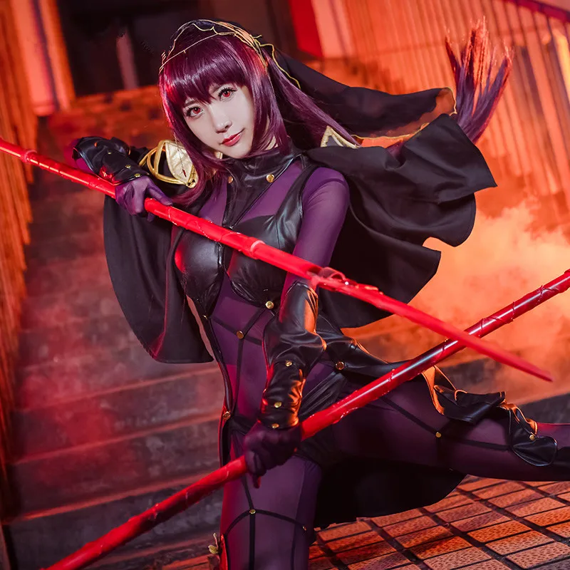 Scathach Ženy Cosplay Osud Grand Aby Bba Kostým Osud Grand Aby Scathach Halloween Cosplay Kostým