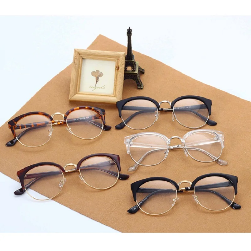 Semi Bez Obrúčok Okuliare Ženy Rám Anti Modré Svetlo Okuliare Mužov Vintage Optické Oculos Počítač Lunette Okuliare Herné Gafas