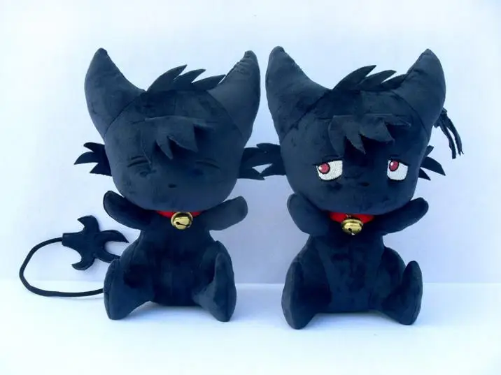 Servamp Mahiru Shirota kuro black cat 35 CM Cosplay
