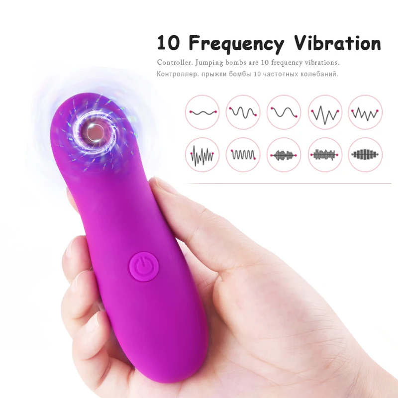 Silný Klitoris Bulík Vibrátor 10 Rýchlosť Bradavky Sania Fajčenie Jazyk Vibračný Stimulátor Klitorisu sexuálnu Hračku pre Ženy Masturbator