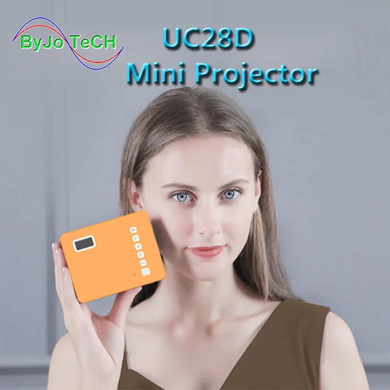 SILVERLIGHT Multidimension UC28D domácnosti mini LED projektor Podporu počítač USB flash karty SD a DVD Proyector