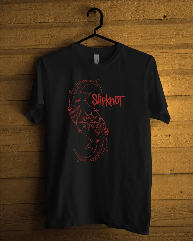 Slipknot Americká Heavy Metalová Kapela Vlastné T-shirt Mužov Veľkosti -3XL Mans Jedinečný Bavlna Krátke Rukávy O-Neck T Shirt