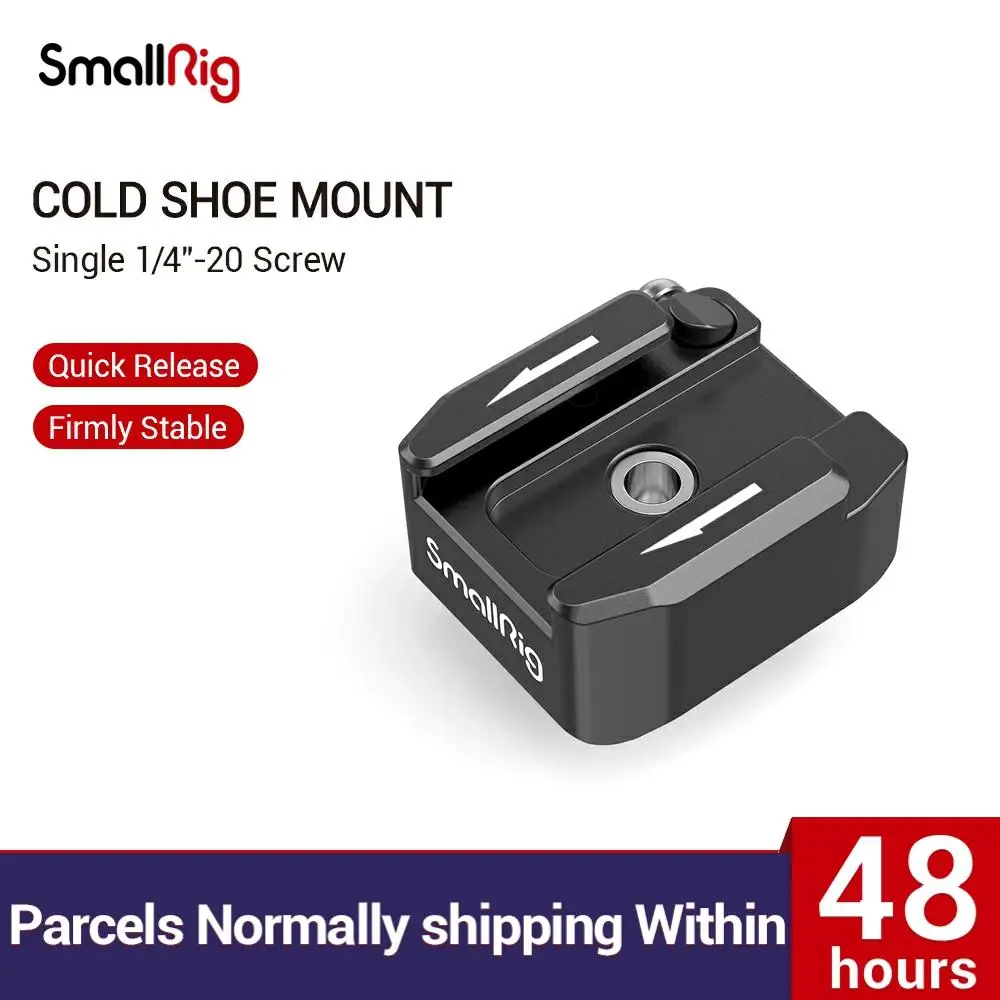SmallRig Otočná Cold Shoe Mount Adaptér (Single 1/4