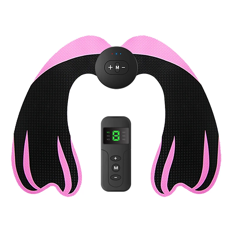 Smart EMS Hip Tréner Svalový Stimulátor Zadok Toner S Diaľkovým ovládaním Upozorňuje Zadok Masáž Stroj Fitness Vybavenie