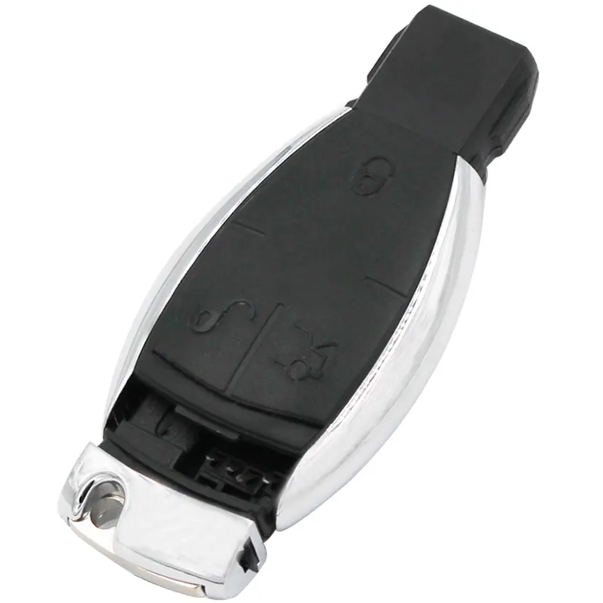 Smart Key Prípade Shell pre MERCEDES-BENZ W211 3 Tlačidlo s malými kľúč