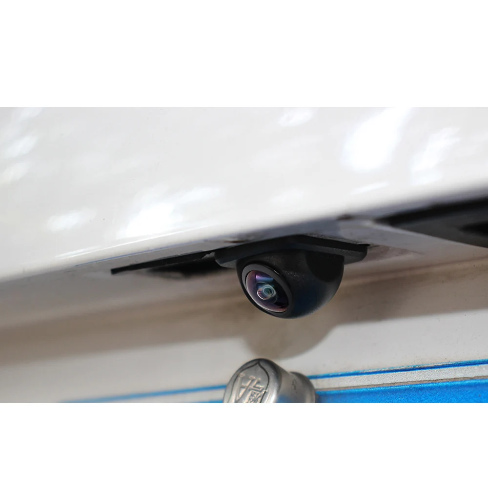 Smartour Auto 180 stupňov široký uhol cúvaní kamera fisheye hviezdne svetlo nočné videnie zozadu záložný fotoaparát