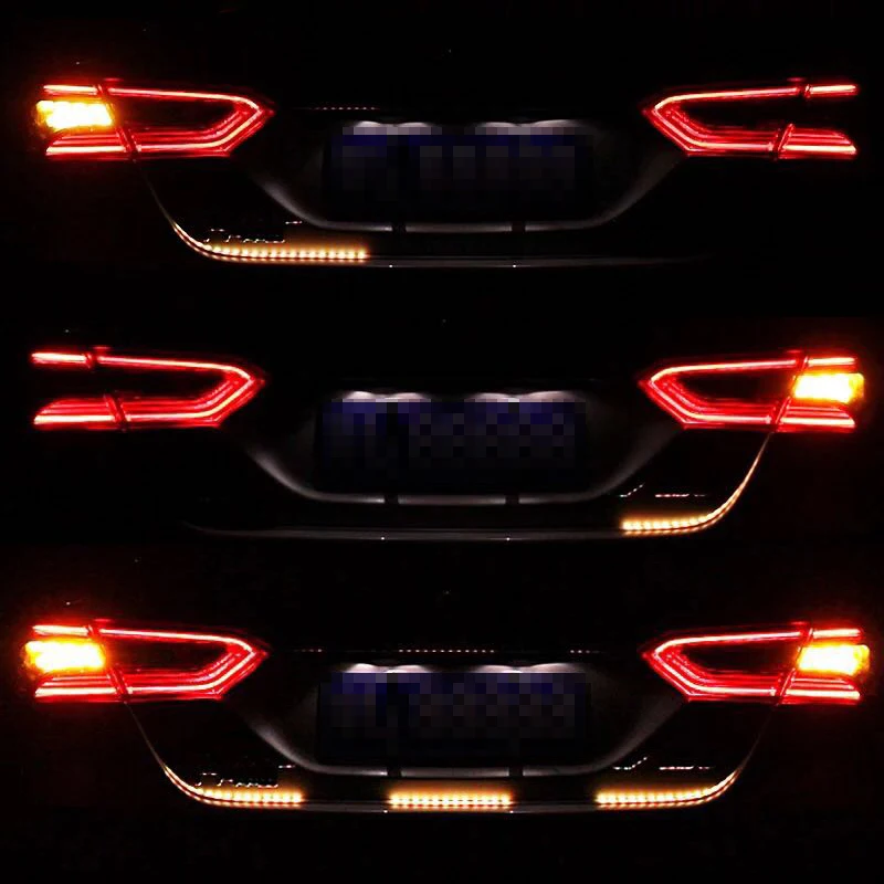 SNCN batožinového priestoru Pásy Svetla LED Auto Dynamické Streamer zadné Svetlá Pre Honda Jazz Dohodou Mesta Civic, CR-V, H-V Nahliadnutie Fit Odyssey Pilot