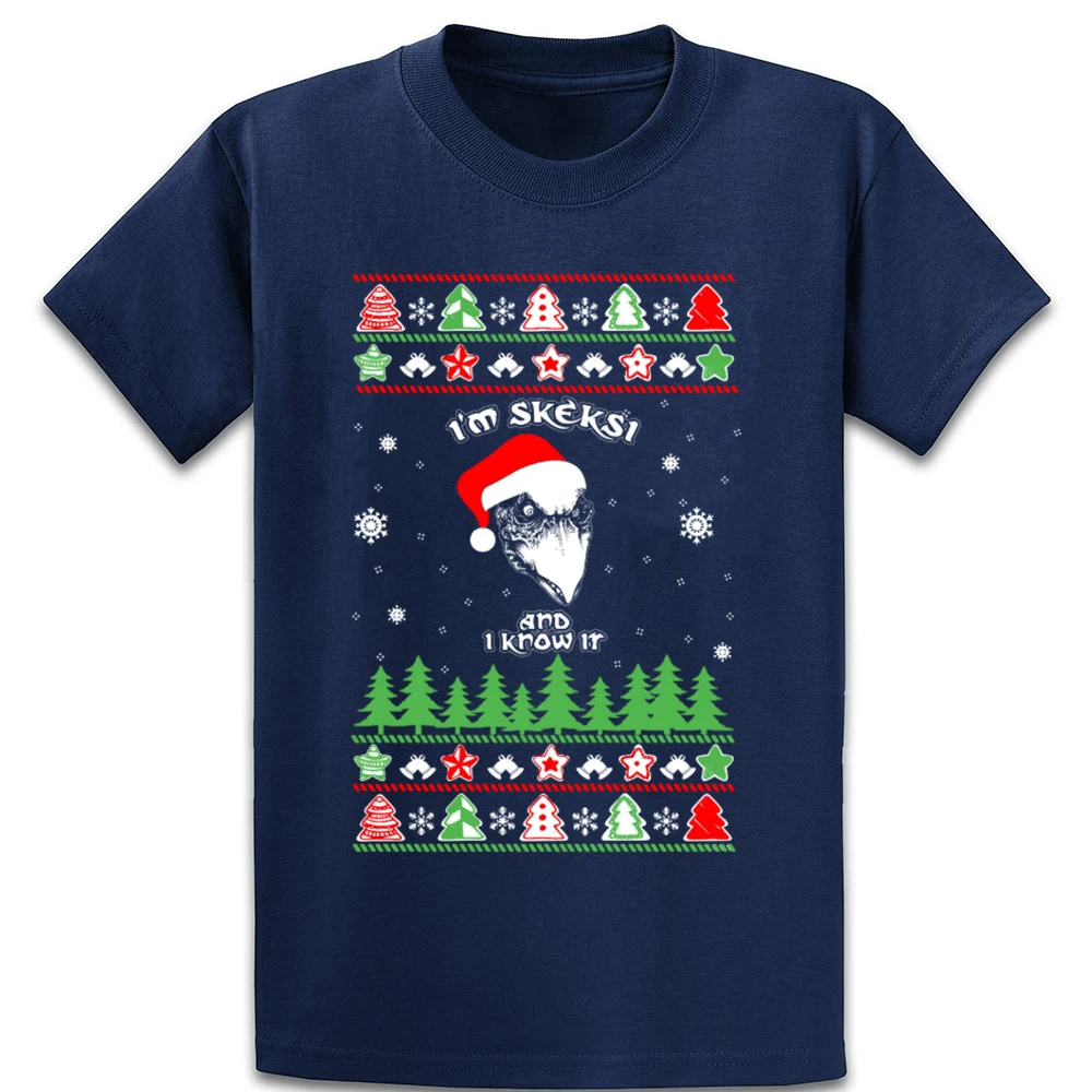 Som Skeksi Tmavé Crystal Film Vianočné Škaredé T Shirt Humor Jesenné Vinobranie Okrúhlym Výstrihom, Krátky Rukáv Viac Veľkosť 5XL Tričko