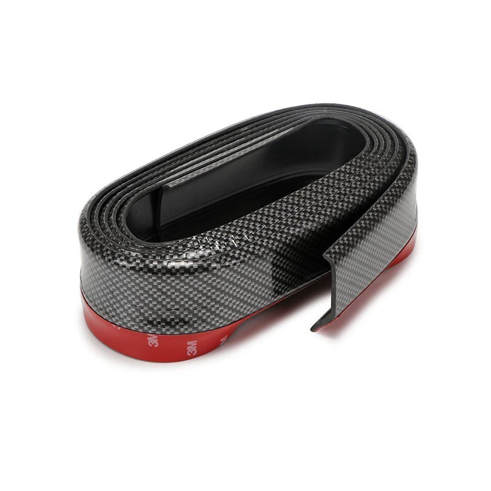 SPEVERT 2.5 MT/8.2 ft Univerzálny samolepku pery strane sukne ochranné gumy pruhy auto predné pery spojler 60 mm široký exteriéru