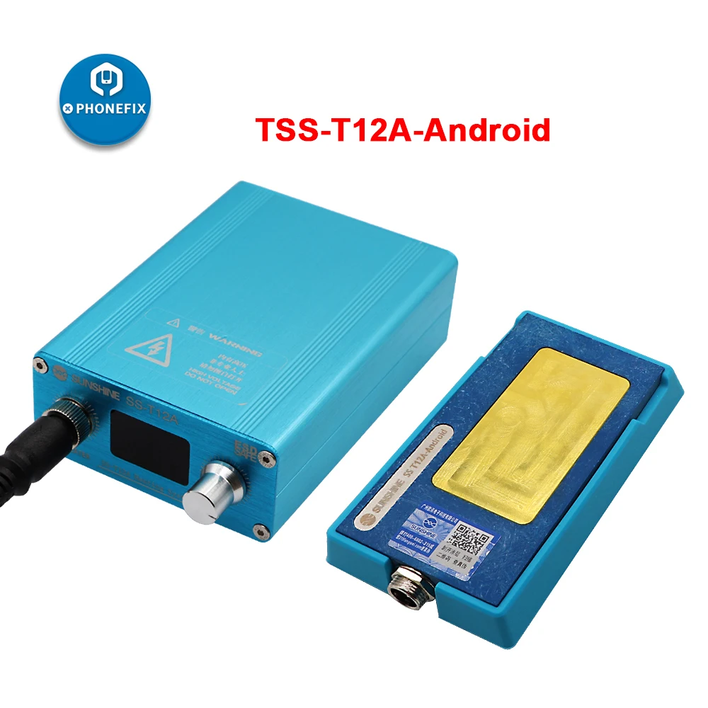 SS-T12A Doske CPU Spájkovacie Stanice Kit pre IPhone 6 7 8 X XS MAX Doske Vrstvený Tvár ID Kúrenie Demontáž Platforma