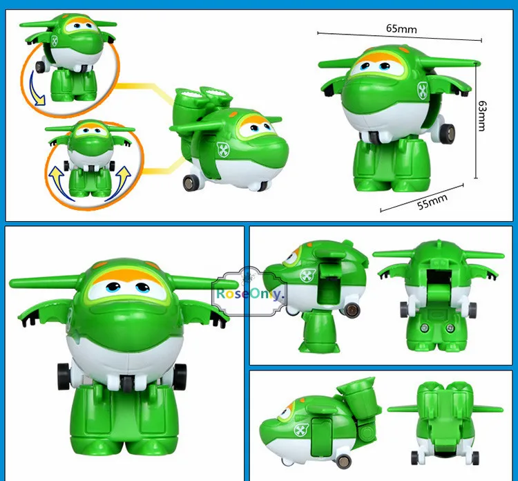 Super Krídla Mini Lietadlo Robot Mira Pavol Bello baby hračky Akčné Figúrky Super Krídlo Transformácie Animácie pre Deti Darček