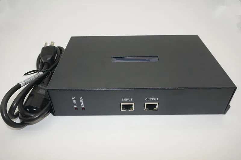 T500K led controller Počítača on-line 8ports TTL signál RGB farebný WS2801 WS2811 6812 8806 APA102 led pixel modul dispečer
