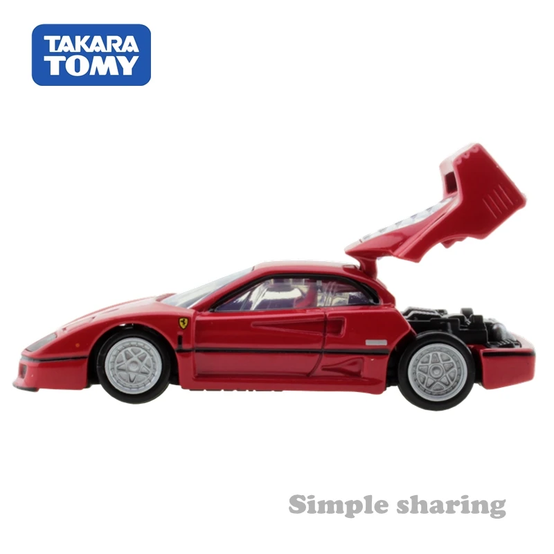 Takara Tomy Tomica Premium 31 Ferrari F40 Červená 1/62 Kovové Cast Auta, Model Vozidla, Hračky Pre Deti, Zberateľské Nové