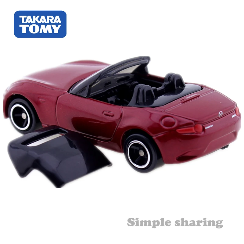 Takara Tomy Tomica Č. 26 Mazda Roadster, Červená 1/57 Diecast Hot Pop Miniatúrne Cudzie Auto Magic Deti Hračky, Model Pre Deti
