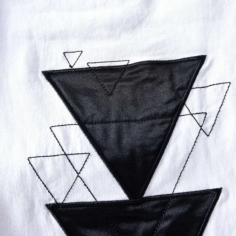 Taliansko štýl bielizeň značky mužov tričko letné čierne tričko pre mužov príčinné o-krku priedušná, t košele muž vyšívané tričko pánske