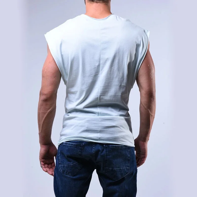 Tank top tričko mužov telocvični oblečenie pevné kulturistike bez rukávov šaty, pánske fitness vesta hombre streetwear camiseta ropa hombre