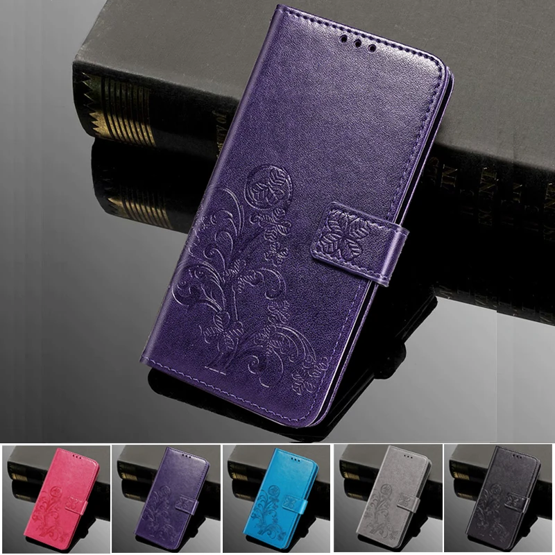 Telefón puzdro pre ZTE Blade A7 2019 2020 Prípade Luxusné Flip Úľavu Kožené Peňaženky Magnetické Telefón Stojan Knižné Coque 3D Reliéfne