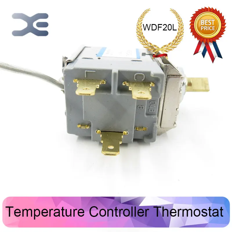 Termostat Mini Chladnička Náhradných Dielov Oprava Termostatu Chladničky WDF20-L 250V
