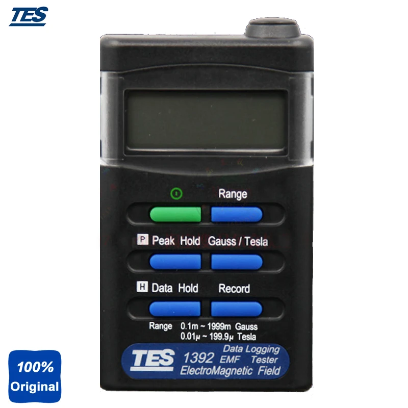 TES-1392 Kalibrovaný na Meranie Elektromagnetického Poľa Žiarenia na Rôzne šírky Pásma, EMF Tester Elektromagnetického Poľa Tester