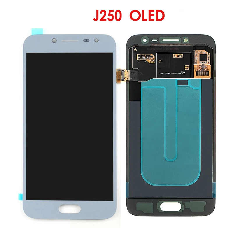 Testované OLED lcd SAMSUNG Galaxy J2 Pro 2018 J250 Lcd Displej Dotykový Displej Digitalizátorom. S nastavenie jasu displeja