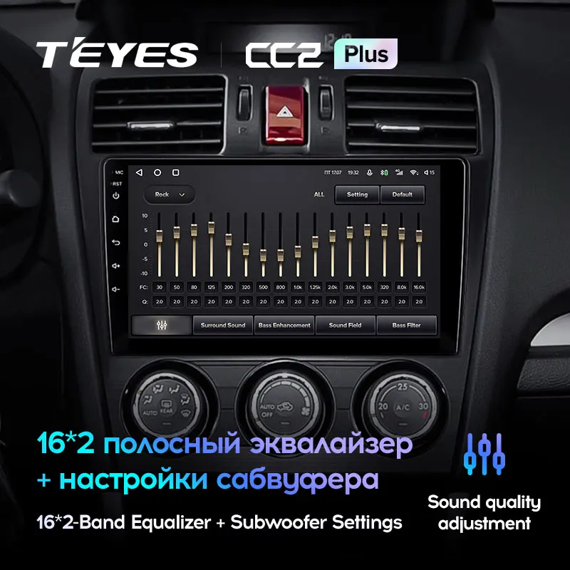 TEYES CC2L KK2 Plus Pre Subaru Forester 4 SJ 2012 - Auto Rádio Multimediálny Prehrávač Videa Navigácie GPS Android Č 2din 2 din