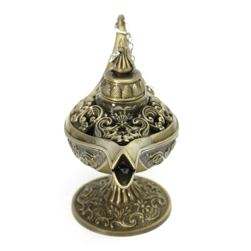 Tradičné Duté Z Rozprávky Aladdin Čarovná Lampa Svetlo Čaj Hrniec Genies Lampa Vintage Retro Hračka Pre Domáce Výzdoba Ornamentami