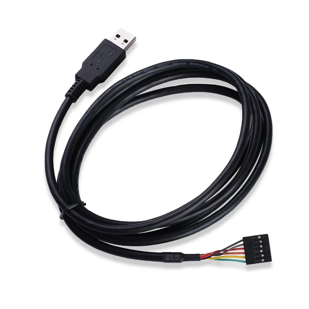 TTL-232R-3V3 USB TTL Sériový Kábel Adaptéra FTDI Chipset FT232 USB na 3,3 v, 5 v TTL UART Sériový RS232 Stiahnuť Kábel