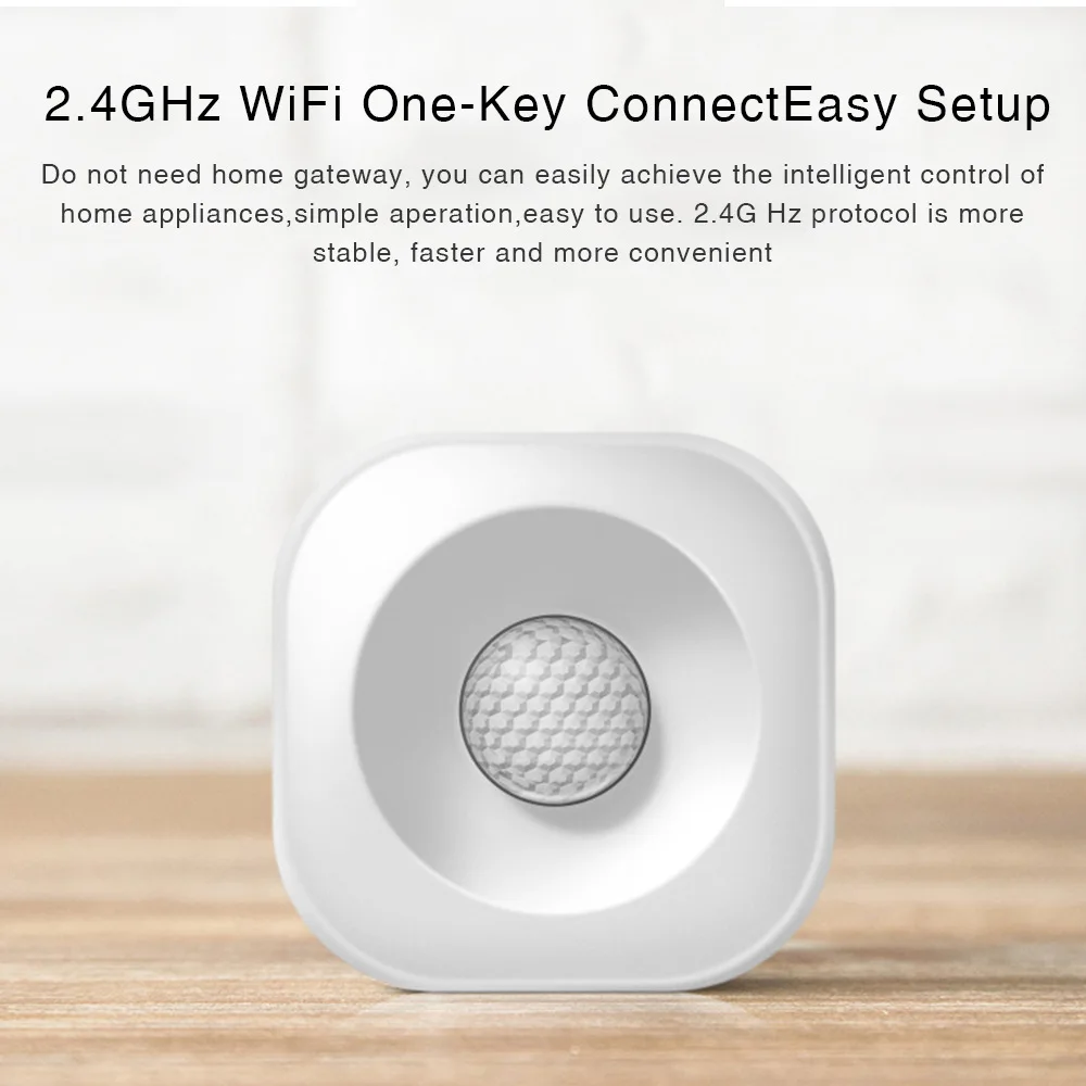 Tuya Wifi Smart Svetlo S Pohybovým Senzorom Bezdrôtový Detektor Práce s Alexa Domovská stránka Google Asistent Smart Home