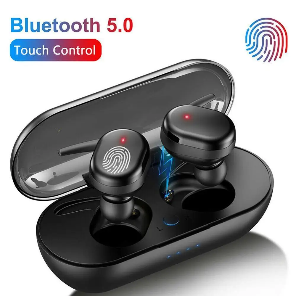 TWS4 Y30 Bluetooth Bezdrôtové Slúchadlá 5.0 Športové Slúchadlá Slúchadlá Prenosná Handfree Plnenie Okno Zvuk Mini In-Ear Pre iOS a Android