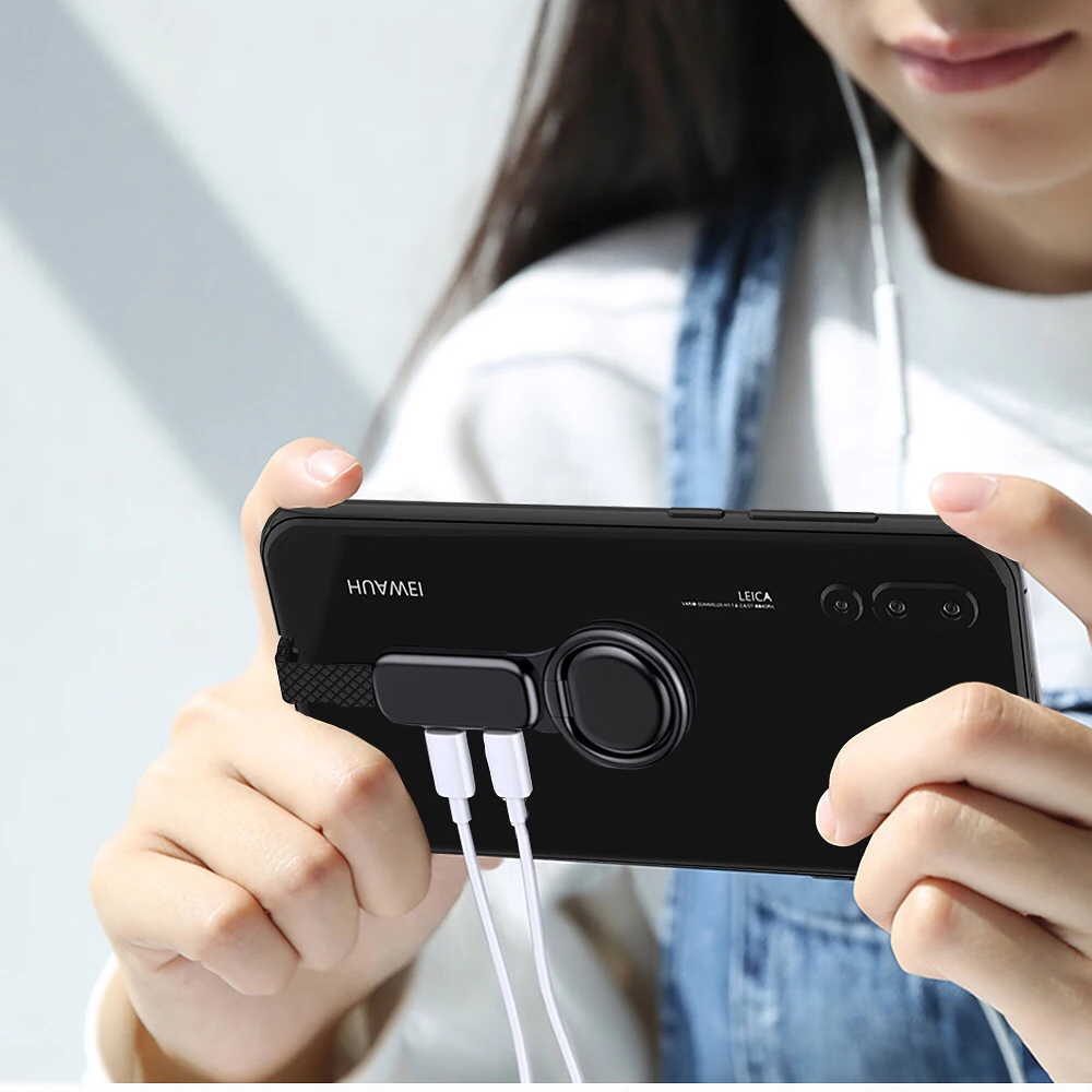 Typ C Pre 3,5 mm alebo Typ C Slúchadlá Slúchadlá Káblom Audio Adaptér Nabíjací Konvertor pre Xiao Huawei Mate 10 Pro Telefón Android