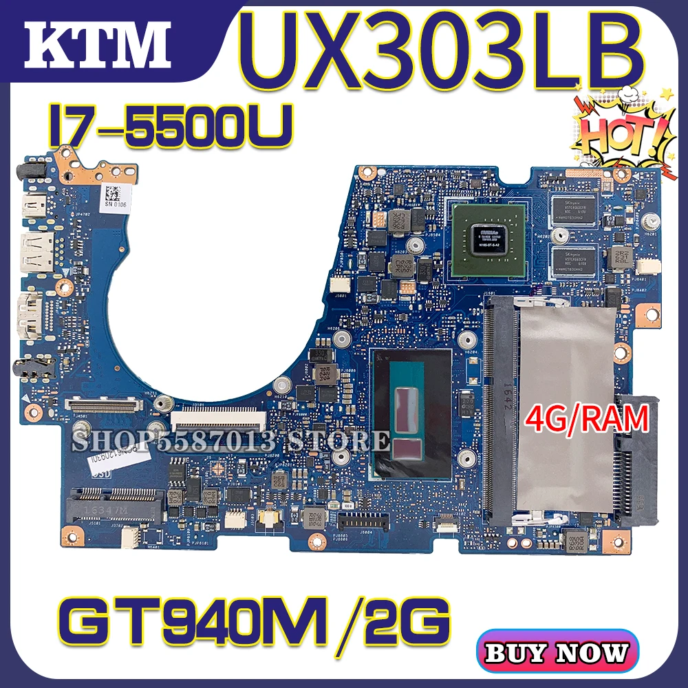 U3000 pre ASUS UX303 UX303L UX303LB UX303LN U3000 U303L notebook doske doske test OK I7-5500U cpu GT940M