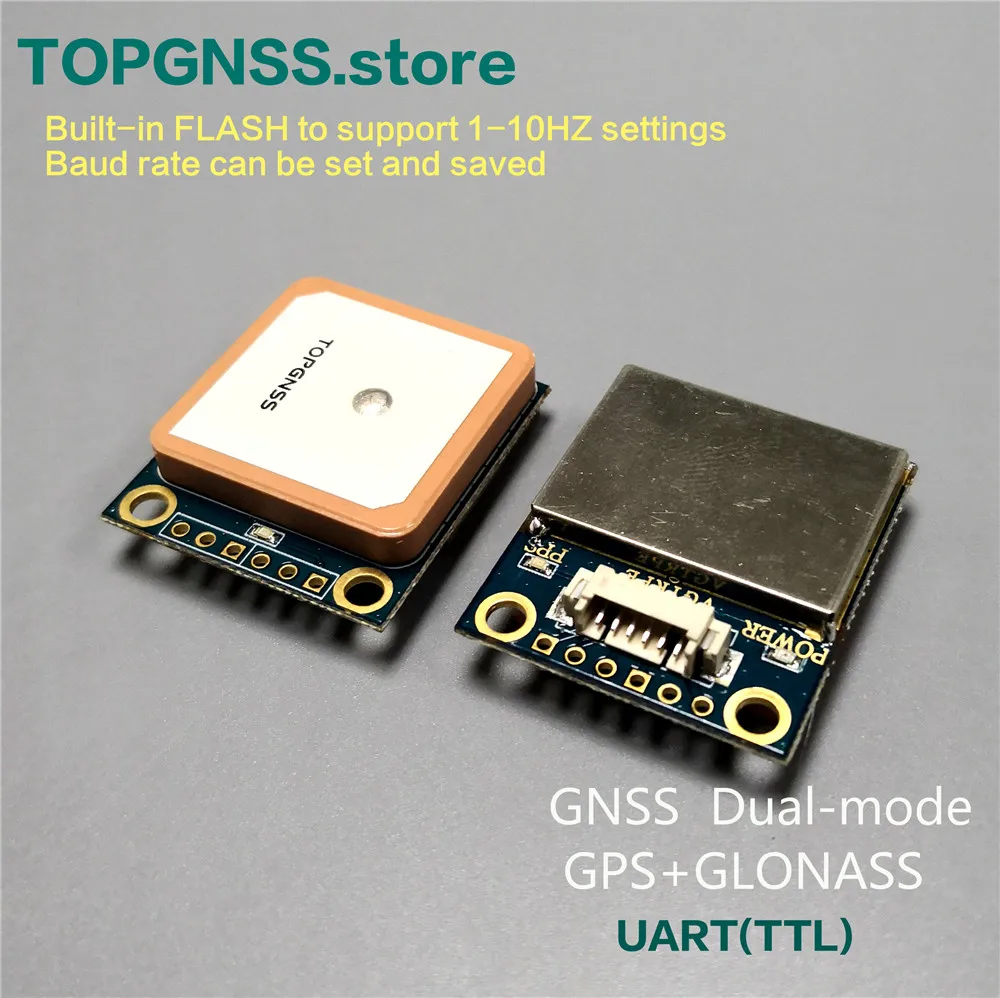 UART GPS GLONASS duálny režim M8n GNSS Modulom Antény Prijímača,vstavaný BLESK,NMEA0183 FW3.01 3.3-5V GPS Modue