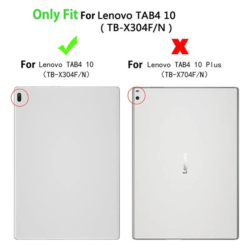 Ultra Slim Flip puzdro pre Lenovo Tab4 karta 4 10 TB-X304N TB-X304F funda stojan, kryt na kartu lenovo 4 10 prípad tabletu+FilmGift