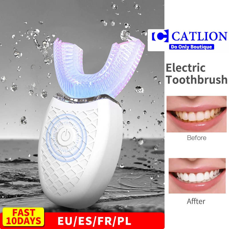 Ultrazvukové Elektrické zubné Kefky, Usb Nabíjateľné Inteligentné Kremíka Teethbrush Ipx7 Nepremokavé U Sonic sensiflex Čistenie zubov