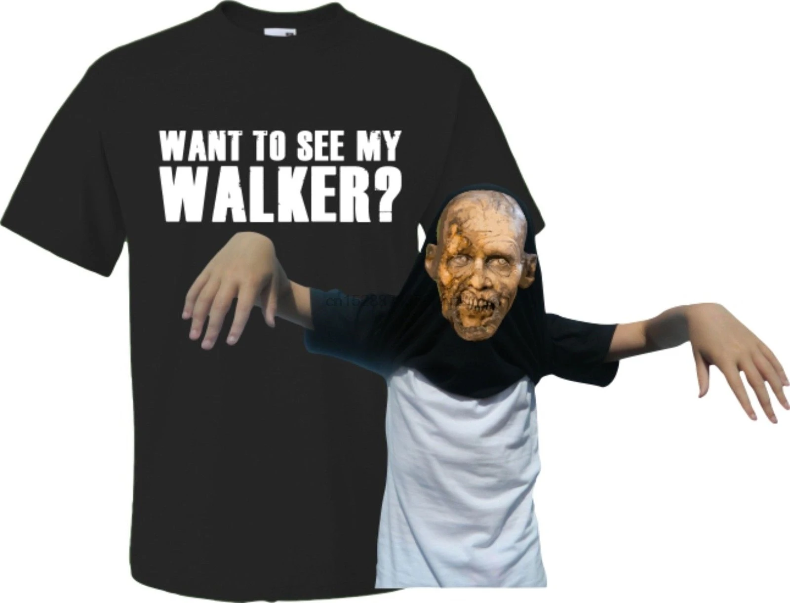 Unisex Móda tričko Cool Bežné pride pozri moje Walker t shirt chôdza T-Shirt - Zábavné zombie flip mŕtvych Mens Chcete t shirt mužov