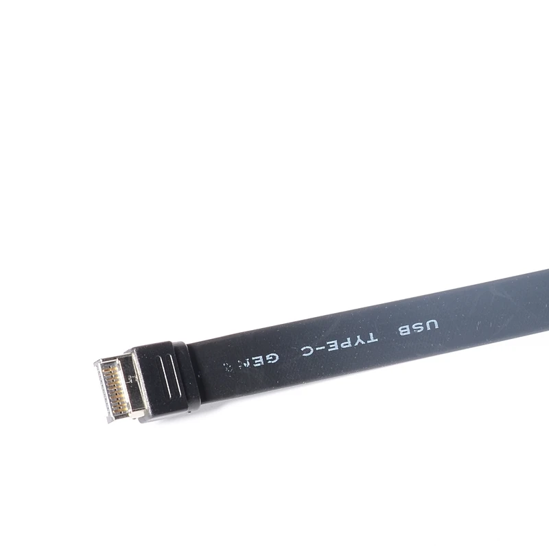 USB 3.1 Zadajte E Mužského Typu C Ženské Doske Rozšírenie plochý Kábel S Montážnou dierou USB-typ C-c na typ-e