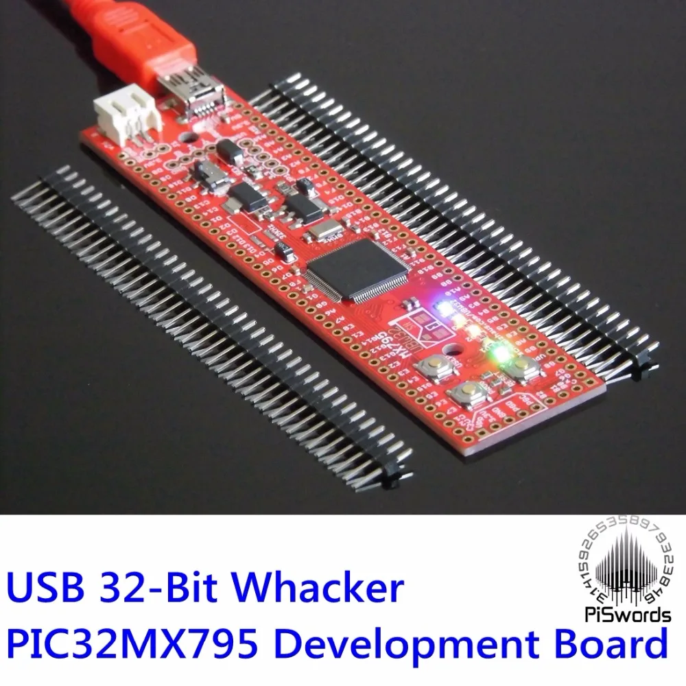 USB 32-Bitové Whacker PIC32MX795 Vývoj Doska
