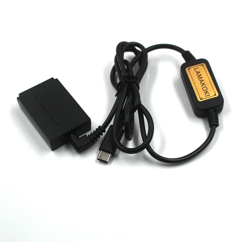 USB C Kábel PD 5V Adaptér LP-E12 DR-E12 DC Spojka Falošné Figuríny Batérie CA-PS700 pre Fotoaparát Canon EOS M EOS M2 M10 M50