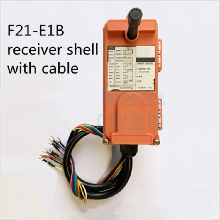 UTING Telecrane Pre Priemyselné Diaľkové Ovládanie F21-E1B Prijímač Shell Diaľkové Ovládanie Časti