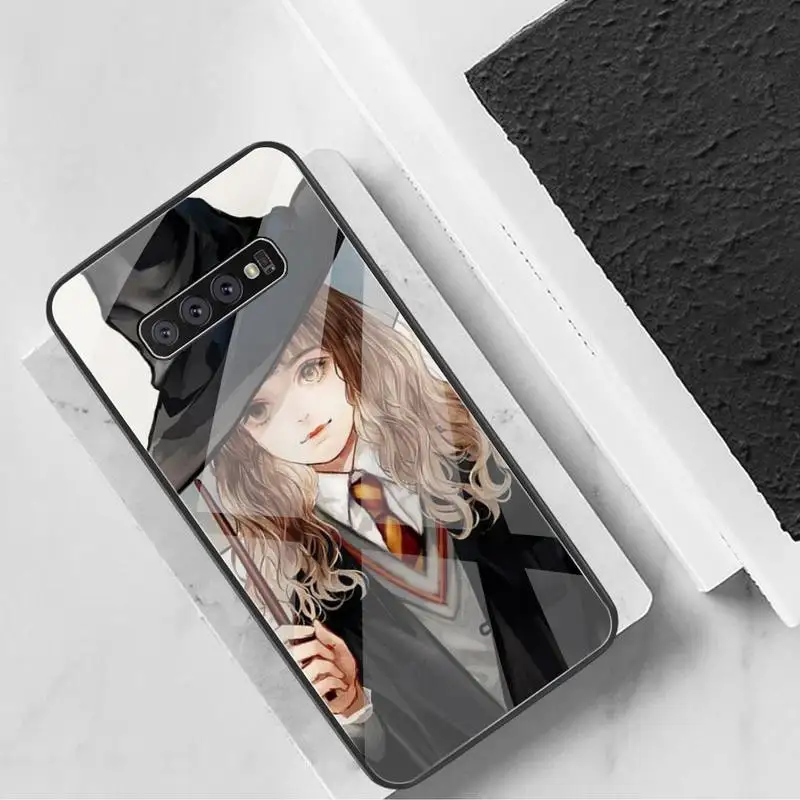 Večne Hogwart Harries Potter Komické Telefón Prípade Tvrdeného Skla Pre Samsung S20 Plus S7 S8 S9 S10 Plus Poznámka 8 9 10 Plus