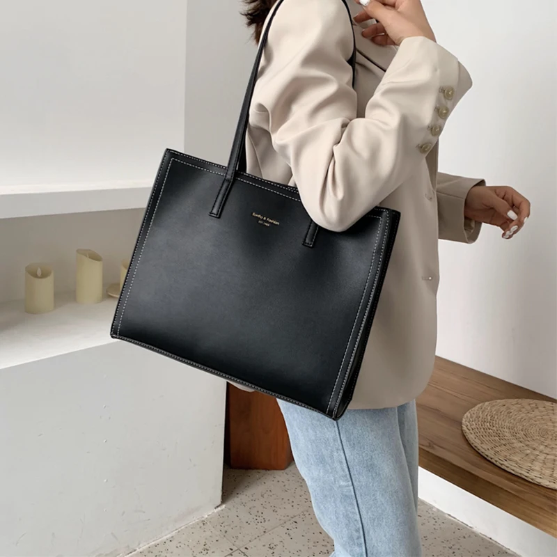 Veľké Luxusné Kabelky Ženy Taška Dizajnér Shopper Taška Kožené Notebook Farbou Veľká Veľkosť Ženské Rameno Tote Bag Vak Hlavný 2020