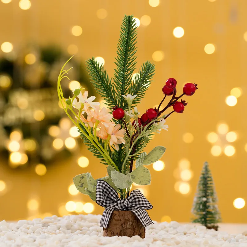 Vianočné ozdoby mini ozdoby na Vianočné stromčeky ploche simulácia Vianočný stromček