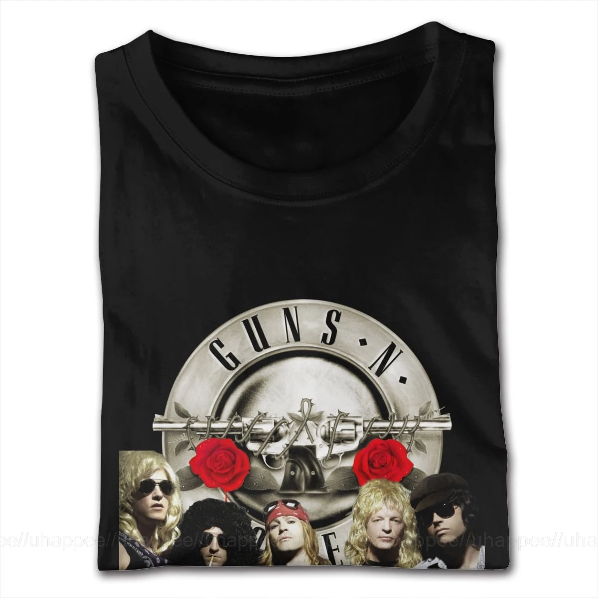 Vlastné Guns N Roses T-Košele pre Mužov na Mieru Krátke Rukávy Čistej Bavlny Kolo Krku Čaj