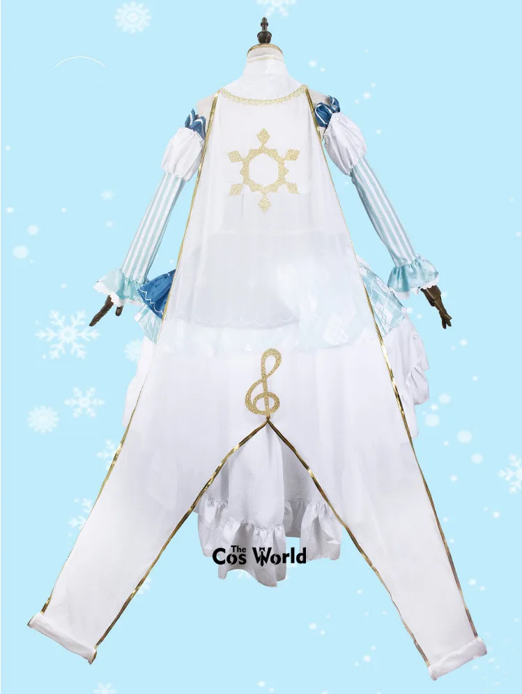 Vocaloid 2019 Snehu Princezná Miku Šaty Jednotné Oblečenie Anime Cosplay Kostýmy
