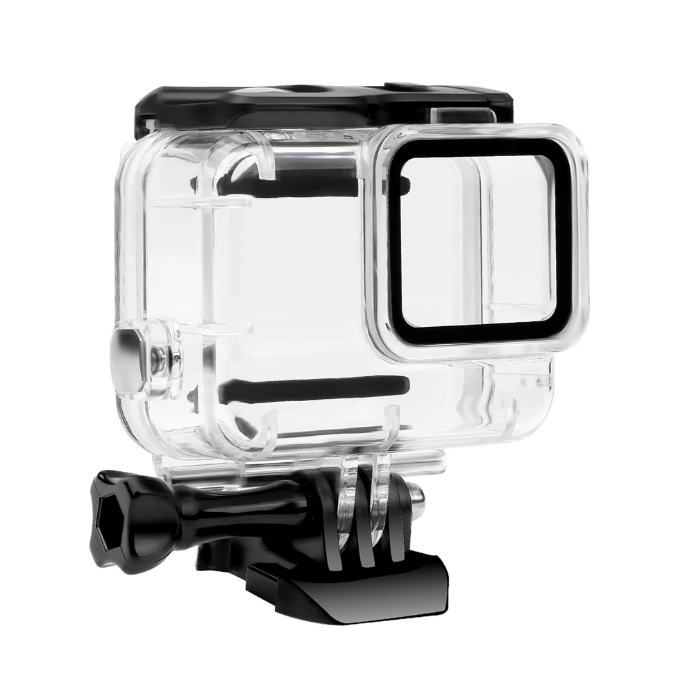 Vodotesné púzdro Shell pre GoPro HERO7 Biela/Striebro, Potápanie Ochranného krytu Prípade 30 m pre Go Pro Hero 7 Bielej Akciu, Fotoaparát