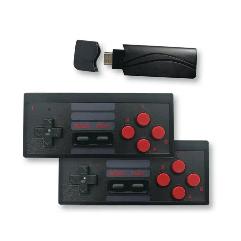 Vstavaný 628 herné konzoly HD HD TV MINI klasické bezdrôtové Bluetooth rukoväť NES. Mini
