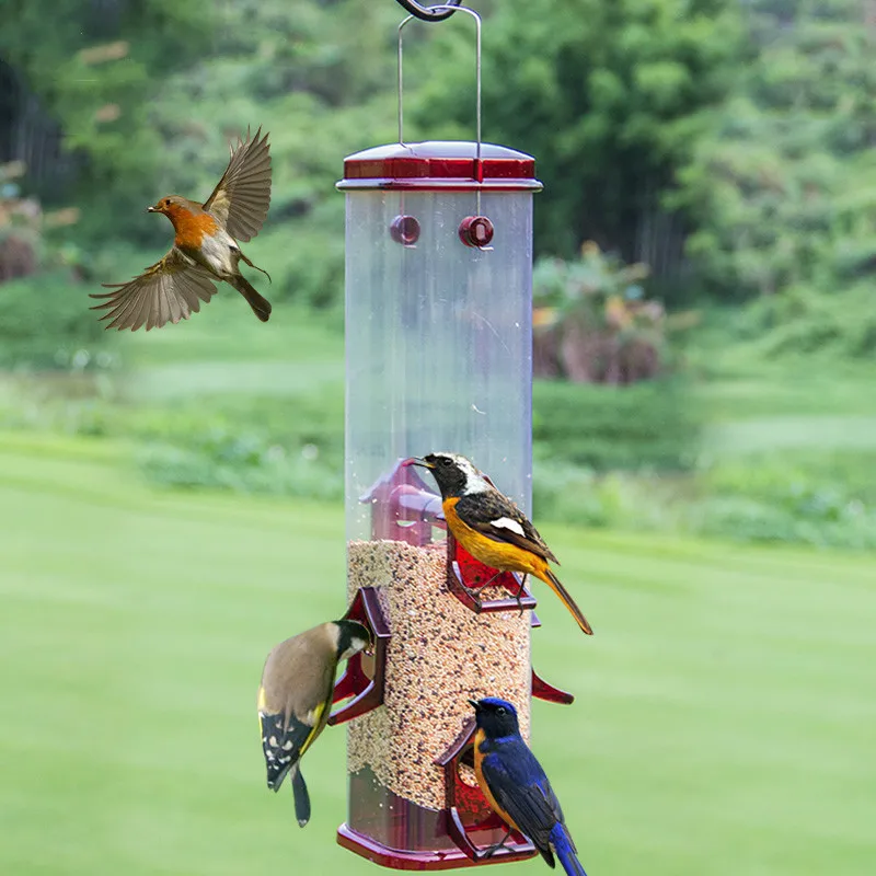 Vták dodávky vonkajšie dážď automatický podávač balkón, ozdobné vtáčie straka bird guide ZP12181900