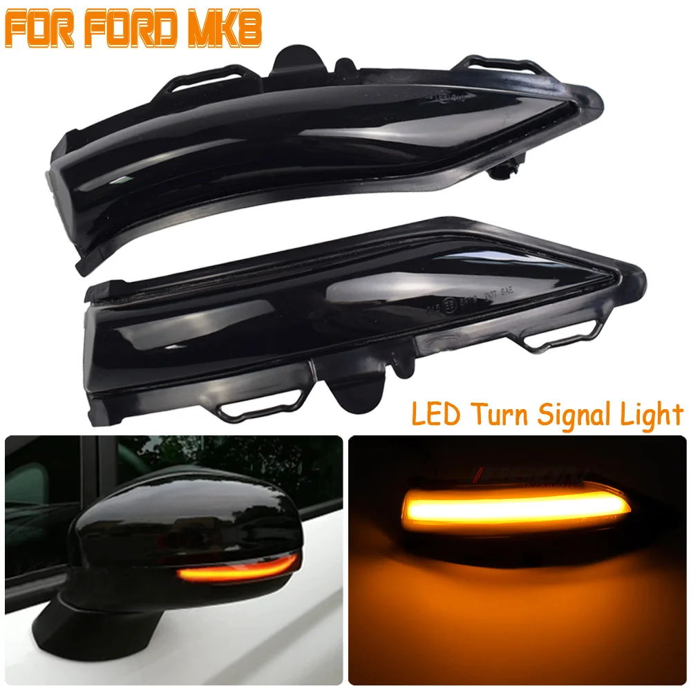 Vynikajúci LED Blinker Dynamické Zase Signálneho Svetla Bočné Spätné Zrkadlo Svetlo Na Ford Fiesta MK8 19+ B-Max MK7 2008-2017