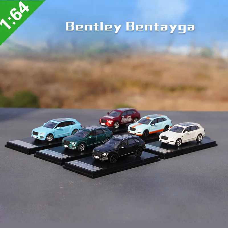 Vysoko Prepracovaná 1:64 Bentley Bentayga Zliatiny Model Auta Statické Kovové Vozidiel Pre Zberateľstvo Darček